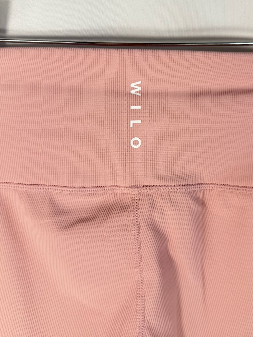 WILO THE LABEL Pilates Bow Crew & Shorts Blush Small NWT 2-Piece Lounge Set - Picture 8 of 11